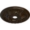 Ekena Millwork Granada Ceiling Medallion (Fits Canopies up to 7 1/8"), 23 3/8"OD x 3 5/8"ID x 2 1/2"P, Bronze CM23GABZS - alternate 3